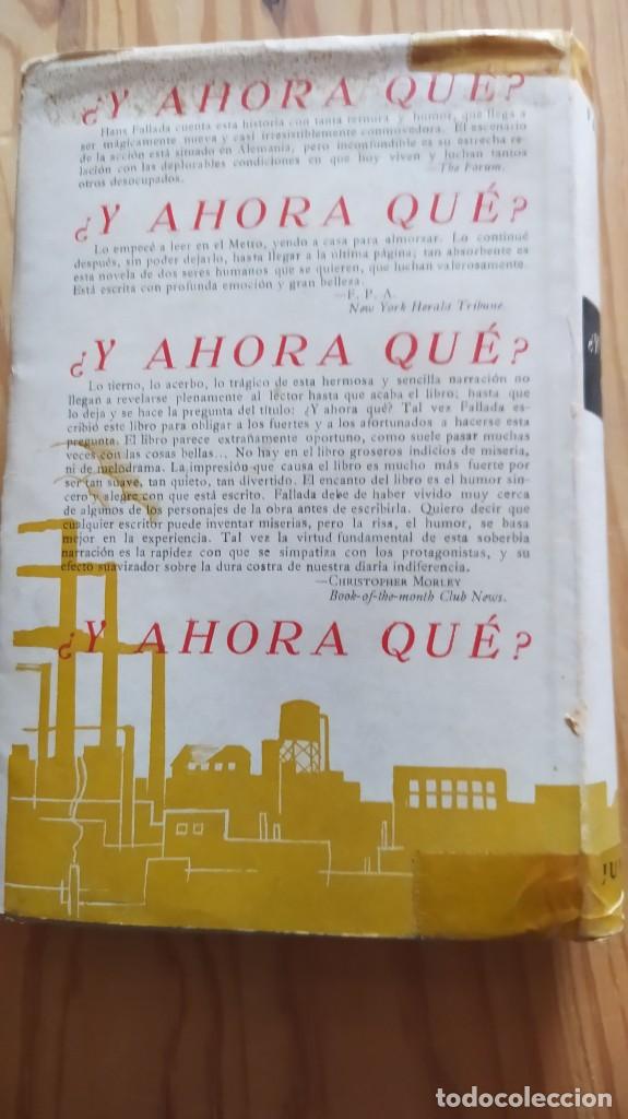 Libros antiguos: &iquest;Y ahora qu&eacute;? Novela de Hans Fallada, 1934 - Foto 6