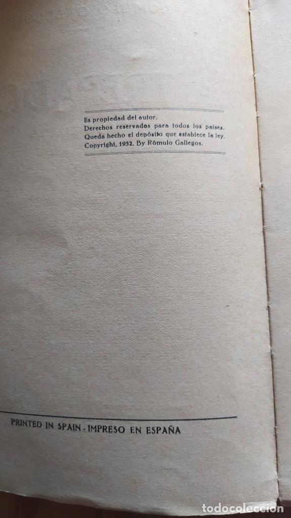 Libros antiguos: LA TREPADORA. R&oacute;mulo Gallegos 1932 - Foto 7