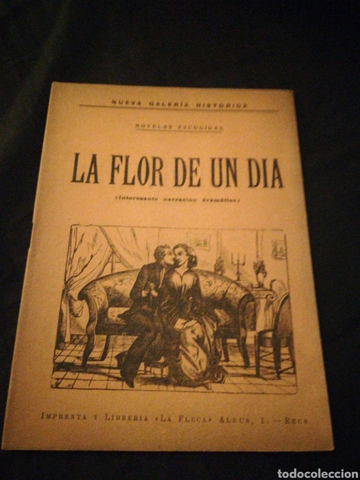 Libros antiguos: La flor de un dia la Fleca Reus 1898 - Foto 1