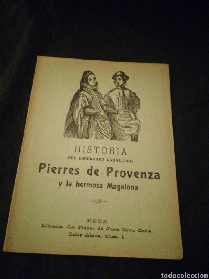 Libros antiguos: Pierres de Provenza la Fleca 1898 Reus - Foto 1