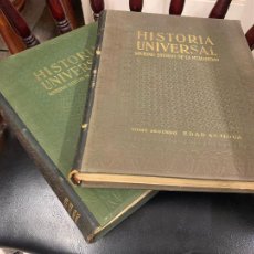 Libros antiguos: HISTORIA UNIVERSAL. NOVISIMO ESTUDIO DE LA HUMANIDAD. 2 TOMOS. INSTITUTO GALLACH EDAD ANTIGUA I Y II