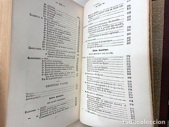 Libros antiguos: Babin : Trilogie Spirite. (Paris, Librairie Spirite.1875) Espiritismo - Foto 3