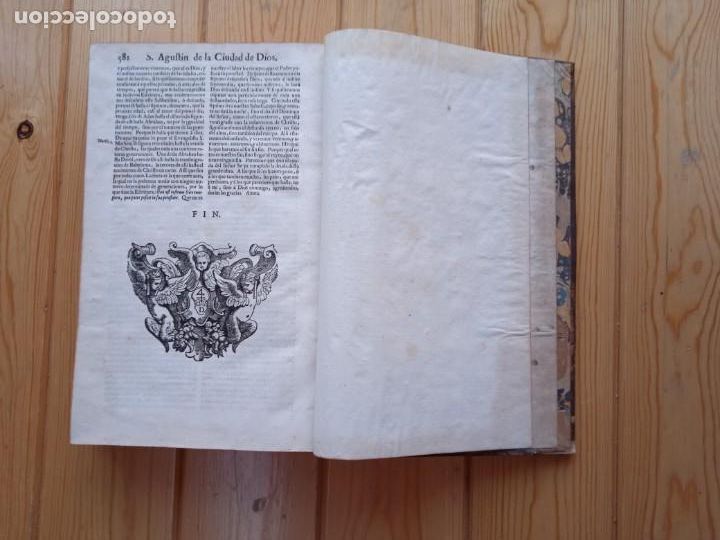 Libros antiguos: La Ciudad de Dios. San Agustin - Foto 3