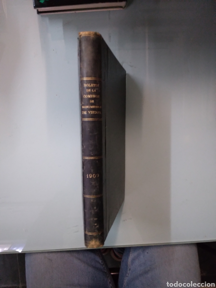 Libros antiguos: Bolet&iacute;n de la.comision de.monumentos de Vizcaya, 1909 - Foto 2