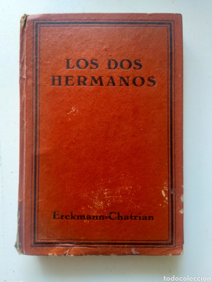 Libros antiguos: LOS DOS HERMANOS 1929/ERCKMANN-CHATRIAN - Foto 1