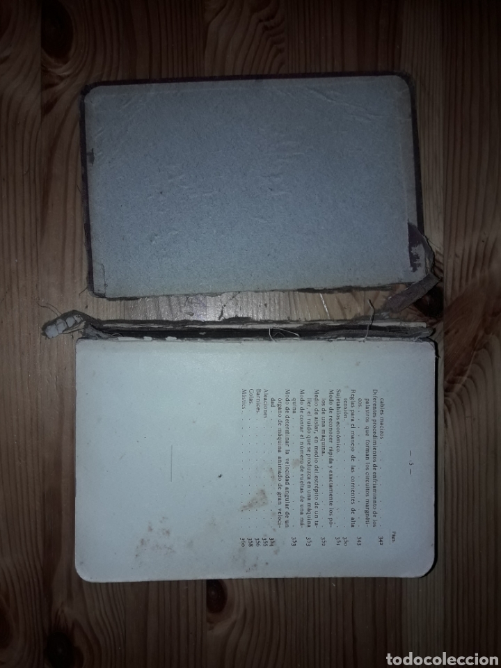 Libros antiguos: formulario del montador electricista - Foto 2