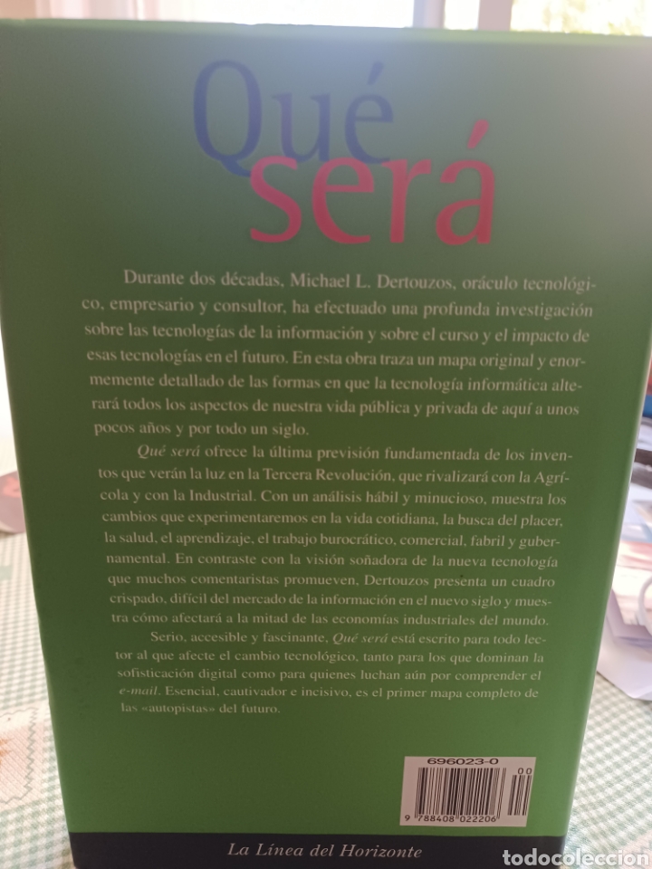 Libros antiguos: Barybook C53. . Qu&eacute; ser&aacute; Michael L.Dertouzos - Foto 2