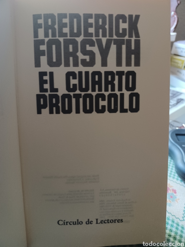 Libros antiguos: Barybook 236. El cuarto protocolo Frederick Forsyth - Foto 2