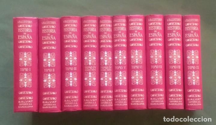 Libros antiguos: HISTORIA DE ESPA&Ntilde;A Y SU INFLUENCIA EN LA HISTORIA UNIVERSAL - BALLESTEROS Y BERETTA -1922 al 1944.
