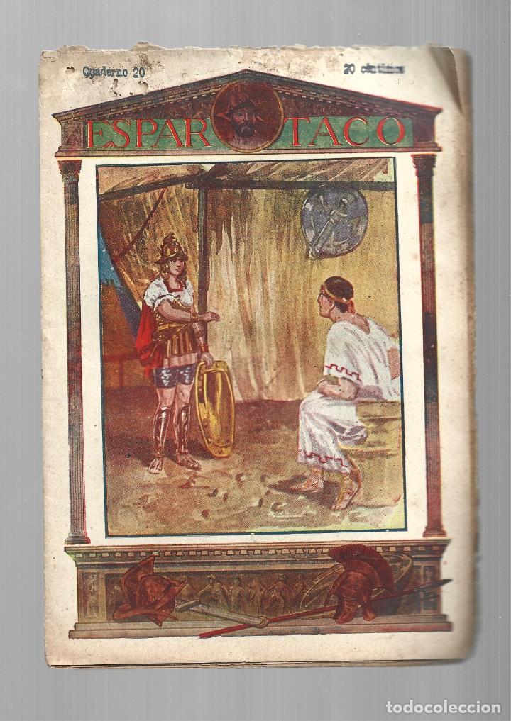 Libros antiguos: Espartaco, cuaderno 20 - Foto 1