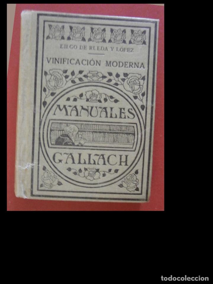 Libros antiguos: Vinificaci&oacute;n moderna. Diego de Rueda - Foto 1