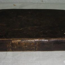 Libros antiguos: ADELAIDA O EL SUICIDIO. BARCELONA - 1837. ENCUADERNACIÓN EN PIEL.