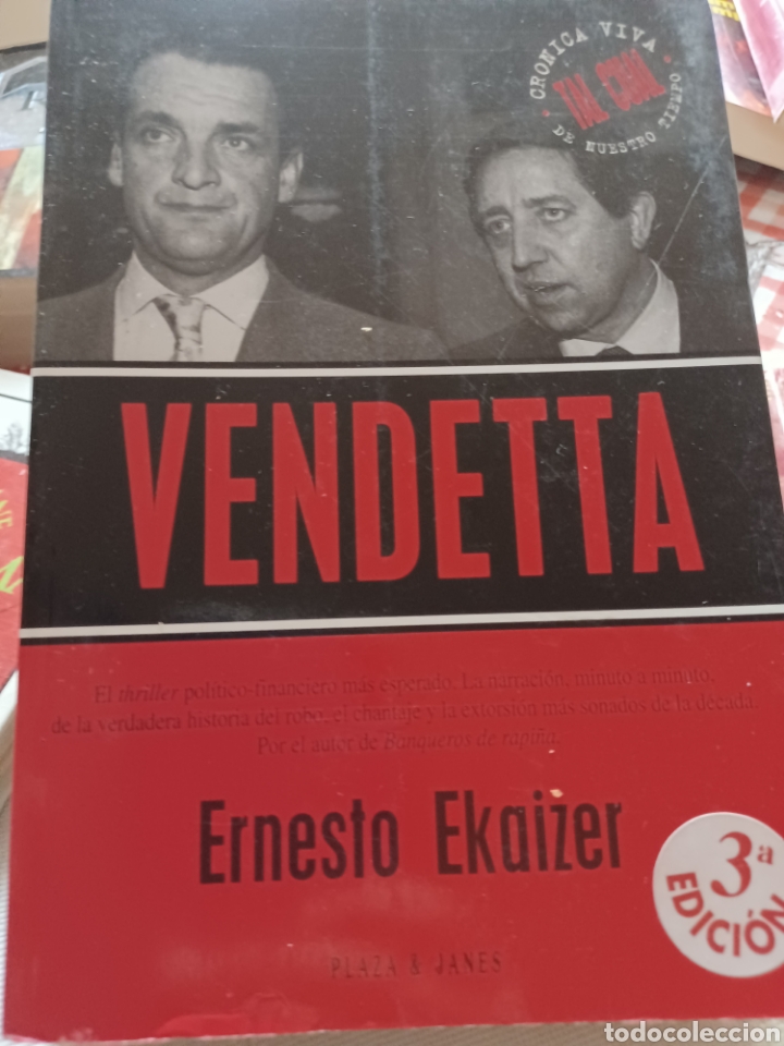 Libros antiguos: Barybook 141 A. Vendetta Ernesto Ekaizer - Foto 1