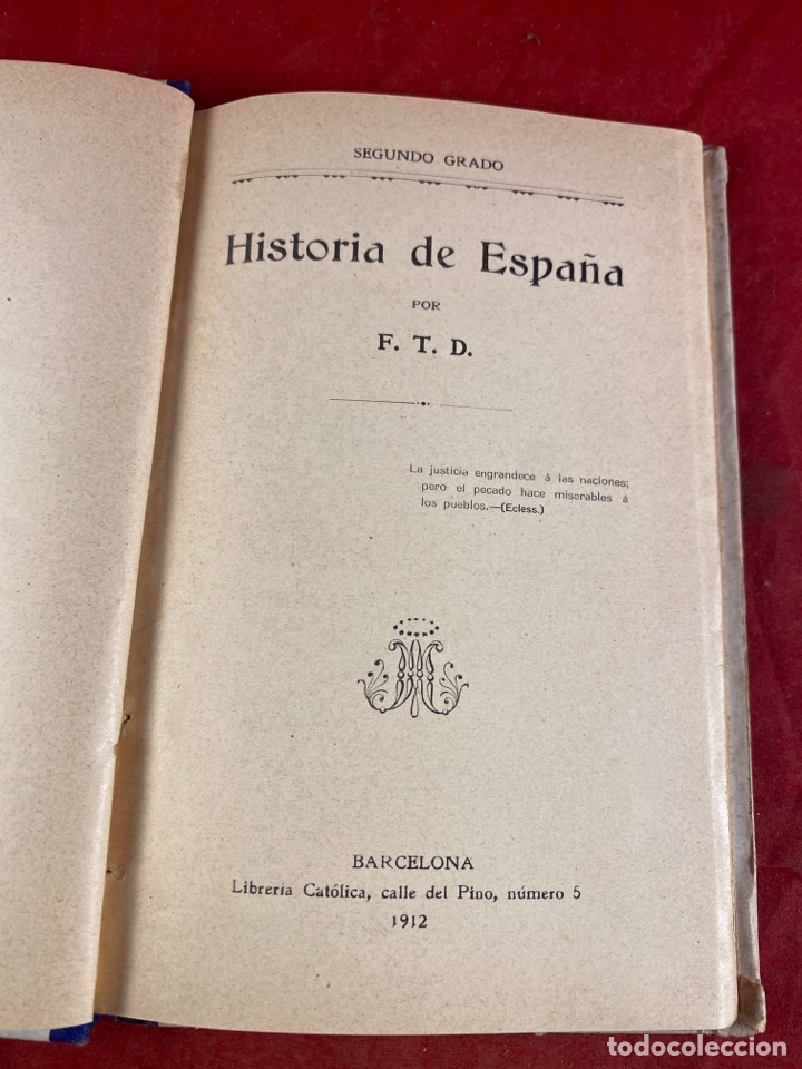 Libros antiguos: HISTORIA DE ESPA&Ntilde;A - Foto 2