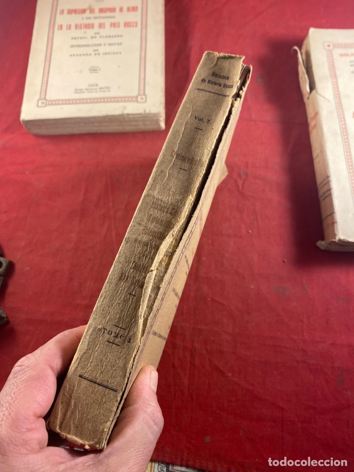 Libros antiguos: Biblioteca de historia vasca. - Foto 4