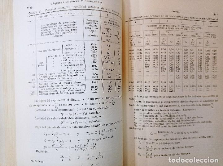 Libros antiguos: MANUAL DEL CONSTRUCTOR DE M&Aacute;QUINAS. PROF. H. DUBBEL. EDITORIAL LABOR, 1935. DOS TOMOS. - Foto 4