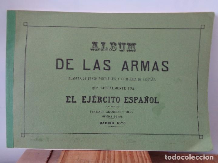 Libros antiguos: &iexcl;&iexcl; ALBUM DE LAS ARMAS. / EL EJERCITO ESPA&Ntilde;OL./ A&ntilde;o.- 1876. !! C-2. - Foto 3