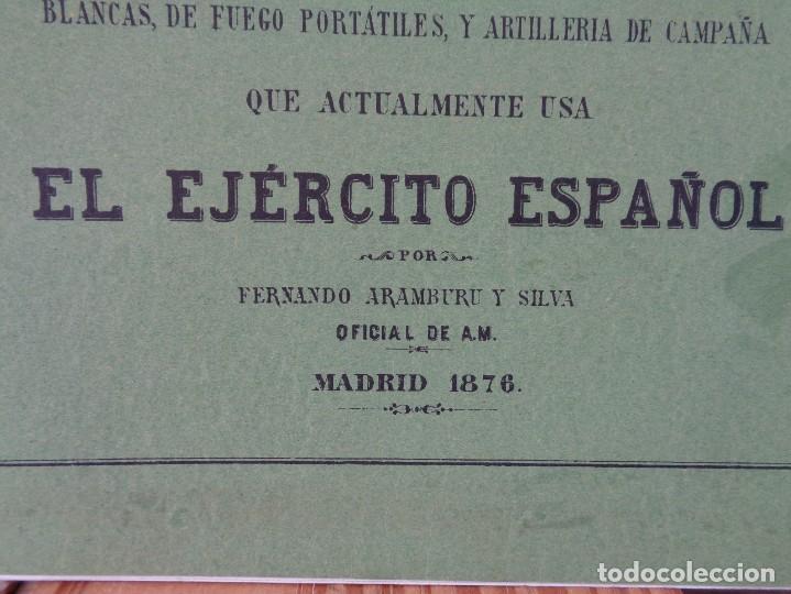Libros antiguos: &iexcl;&iexcl; ALBUM DE LAS ARMAS. / EL EJERCITO ESPA&Ntilde;OL./ A&ntilde;o.- 1876. !! C-2. - Foto 6
