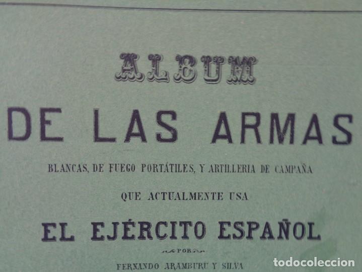 Libros antiguos: &iexcl;&iexcl; ALBUM DE LAS ARMAS. / EL EJERCITO ESPA&Ntilde;OL./ A&ntilde;o.- 1876. !! C-2. - Foto 7
