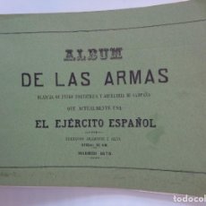 Libros antiguos: ¡¡ ALBUM DE LAS ARMAS. DEL EJERCITO ESPAÑOL. MADRID.- 1876. !!