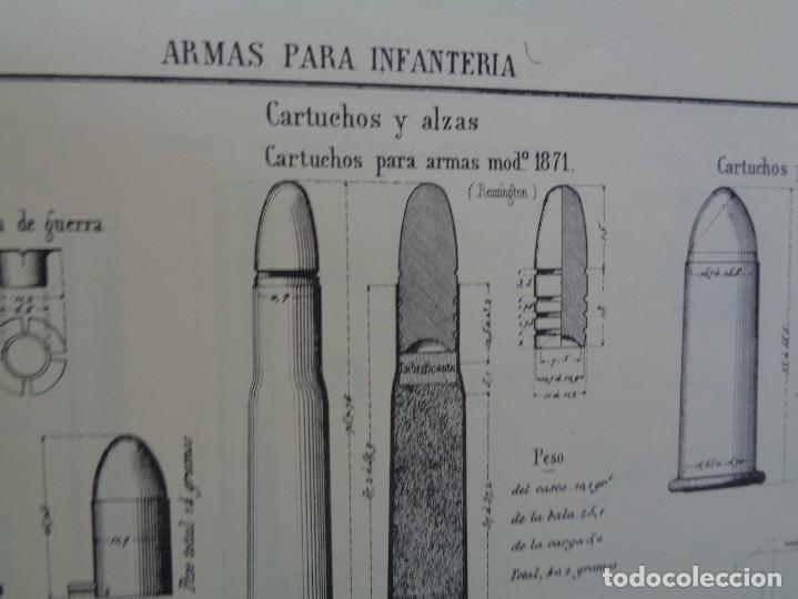 Libros antiguos: &iexcl;&iexcl; ALBUM DE LAS ARMAS. / EL EJERCITO ESPA&Ntilde;OL./ A&ntilde;o.- 1876. !! C-2. - Foto 17