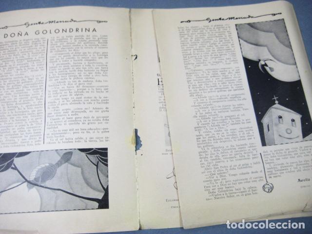 Libros antiguos: SUPLEMENTO INFANTIL GENTE MENUDA DE 4 DE JUNIO DE 1931 - Foto 3