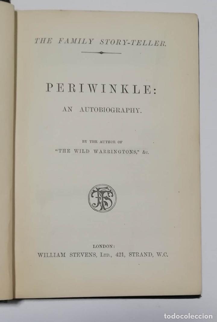 Libros antiguos: Periwinkle, hacia 1880, impresor William Stevens, Londres - Foto 2