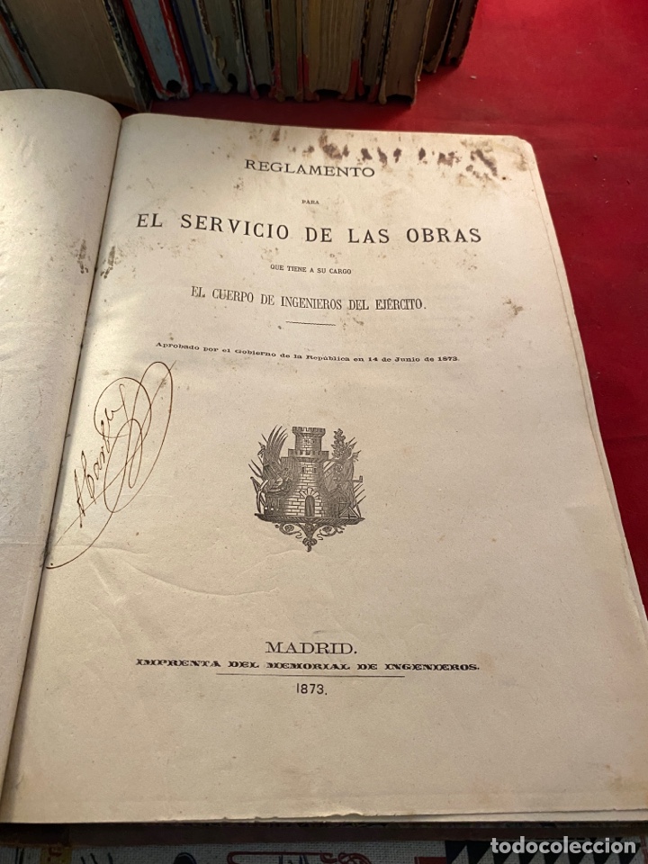 Libros antiguos: ESPECTACULAR LOTE DE 13 LIBROS MILITARES - Foto 3