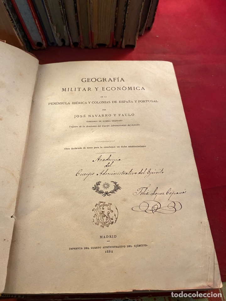 Libros antiguos: ESPECTACULAR LOTE DE 13 LIBROS MILITARES - Foto 6