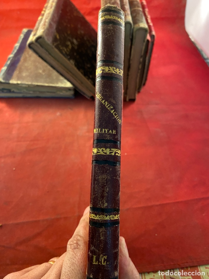 Libros antiguos: ESPECTACULAR LOTE DE 13 LIBROS MILITARES - Foto 9