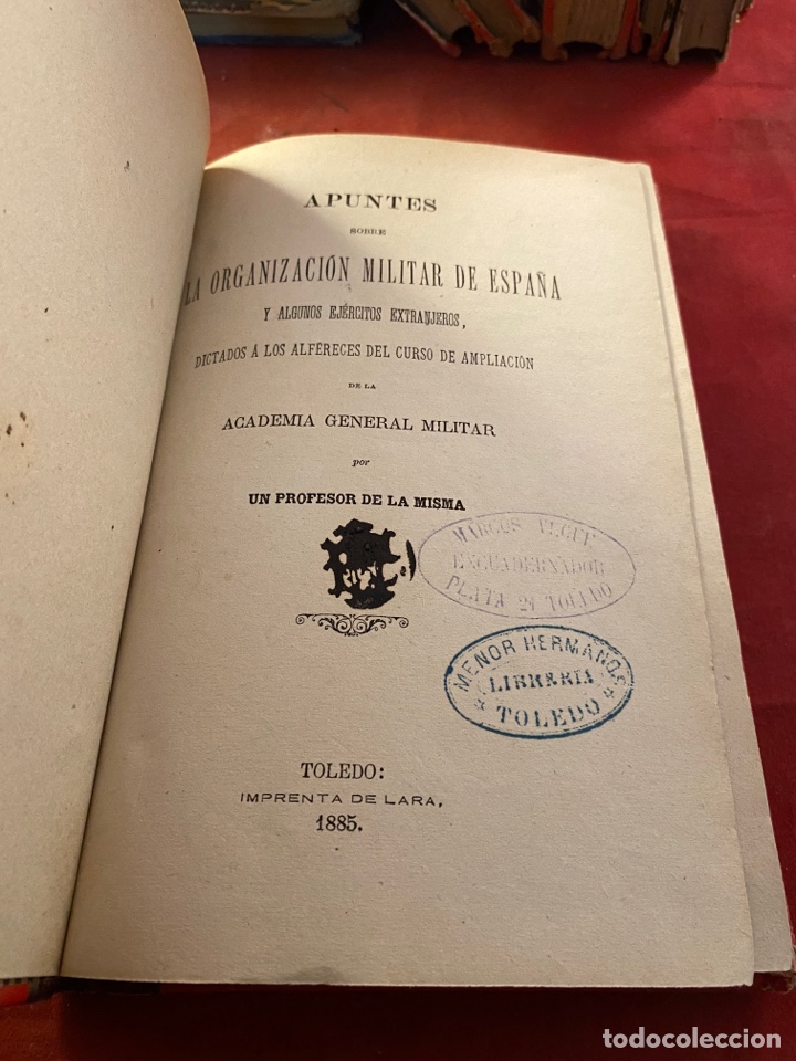 Libros antiguos: ESPECTACULAR LOTE DE 13 LIBROS MILITARES - Foto 10