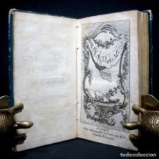 Libros antiguos: AÑO 1773 ECLIPSES ASTROLOGÍA PRIMERA EDICIÓN ALMANAQUE DE LAS MUSAS CALENDARIO GRABADOS PARTITURAS. Lote 339844903