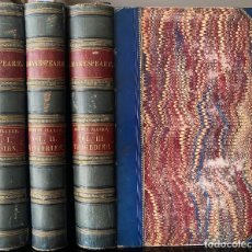 Libros antiguos: SHAKESPEARE. THE PLAYS. 3 VOLS, HACIA 1880. MUY ILUSTRADO. Lote 340095508
