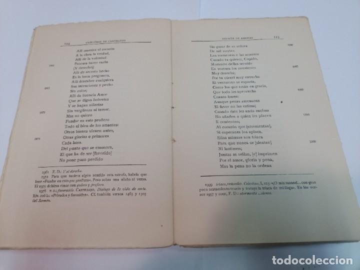 Libros antiguos: CRIST&Oacute;BAL DE CASTILLEJO Obras I SA9511 - Foto 2