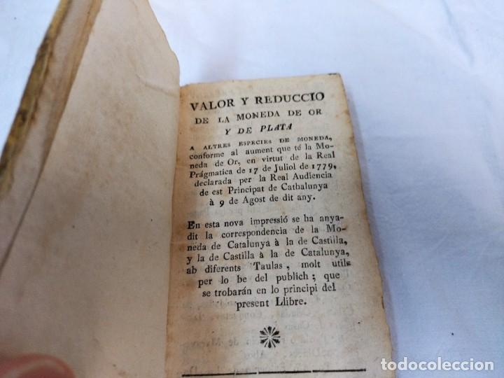 Libros antiguos: Libro Valor y reducci&oacute;n de la moneda de oro y de plata.1779 - Foto 1