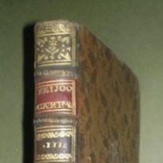 Libros antiguos: FEYJOO: CARTAS ERUDITAS Y CURIOSAS III 1774 (EXORCISMOS, HECHICEROS, TRATO DEL DEMONIO A LOS SUYOS)