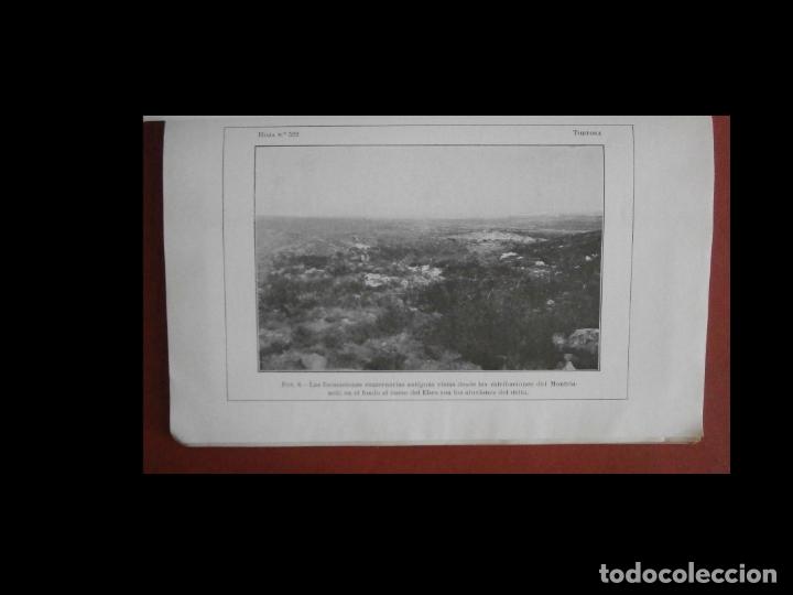 Libros antiguos: Mapa Geol&oacute;gico. Memoria descriptiva. Tortosa - Foto 2