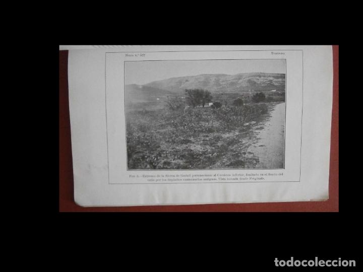 Libros antiguos: Mapa Geol&oacute;gico. Memoria descriptiva. Tortosa - Foto 3