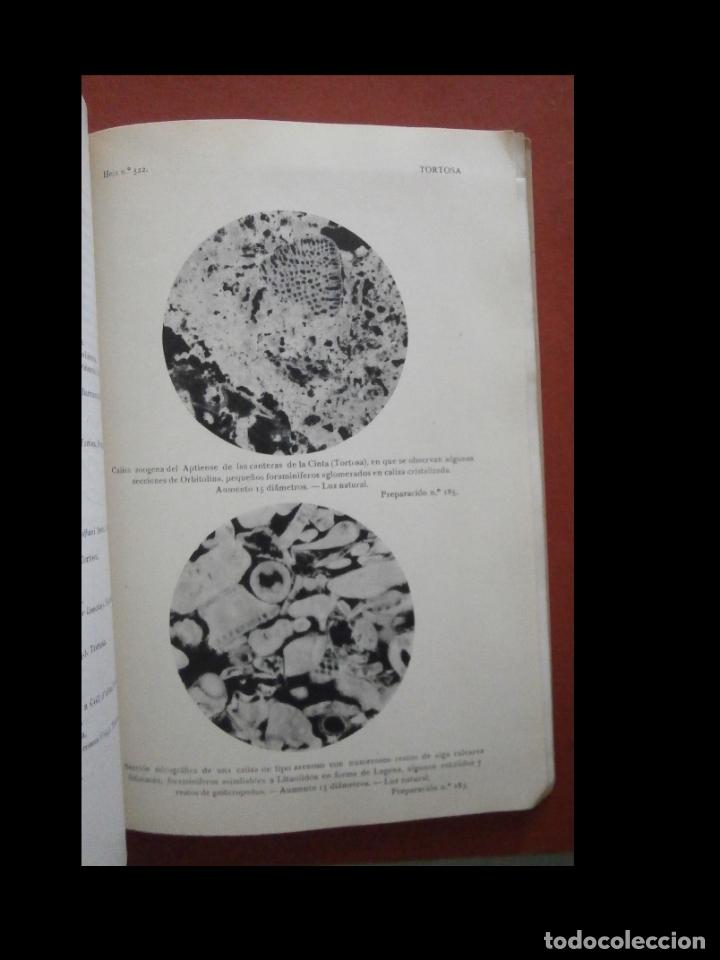 Libros antiguos: Mapa Geol&oacute;gico. Memoria descriptiva. Tortosa - Foto 4