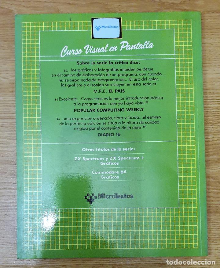 Libros antiguos: PROGRAMACI&Oacute;N PASO A PASO APPLE IIE. PHIL ROBINSON. MICROTEXTOS. LIBRO UNO. NUEVO - Foto 2