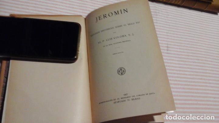 Libros antiguos: Jeromin. L.Coloma, perfecto - Foto 3