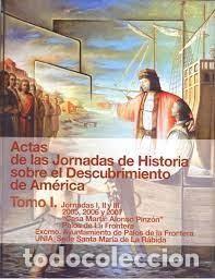 Antiquarische B&uuml;cher: actas de las jornadas de historia sobre el descubrimiento de Am&eacute;rica tomo I VV AA