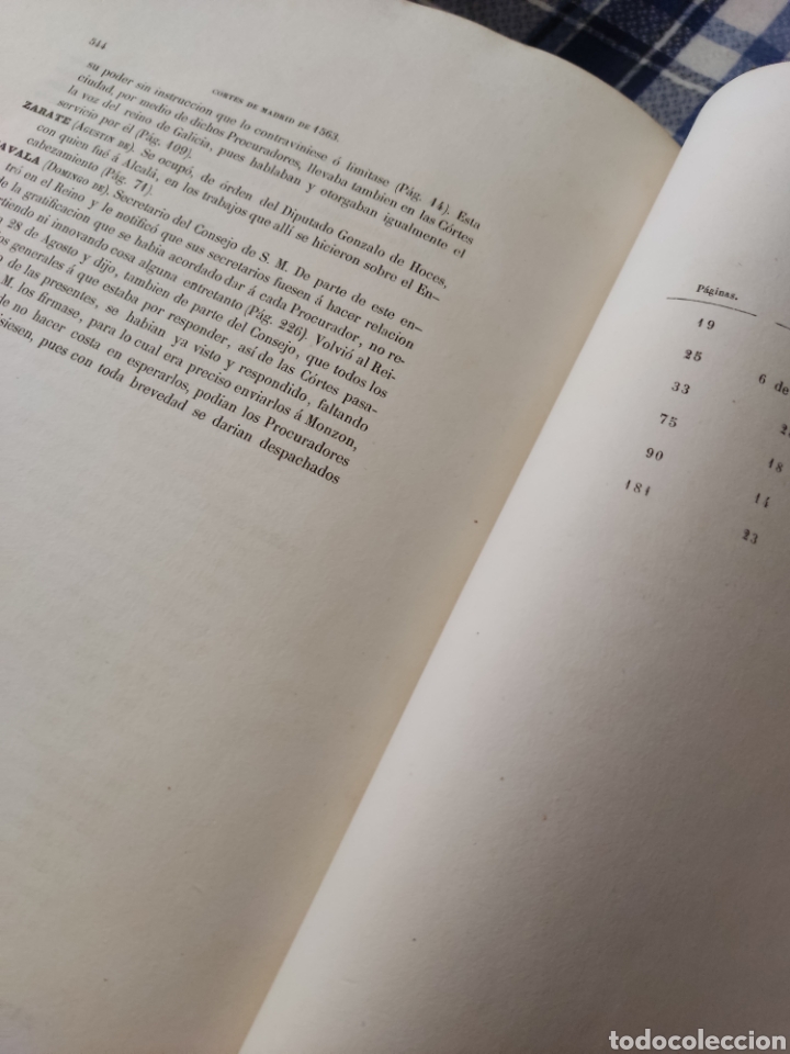 Libros antiguos: Actas de las cortes de castilla 1861 tomo primero - Foto 8