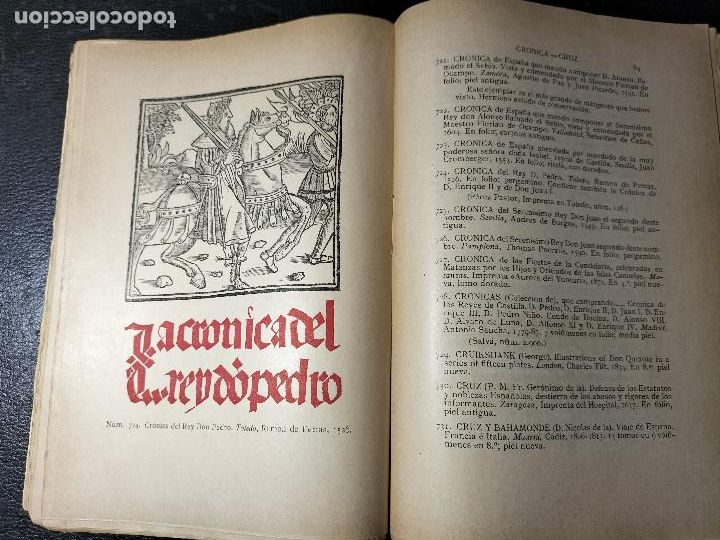 Libros antiguos: P. VINDEL. Cat&aacute;logo de Libros escogidos. 1913 - Foto 2
