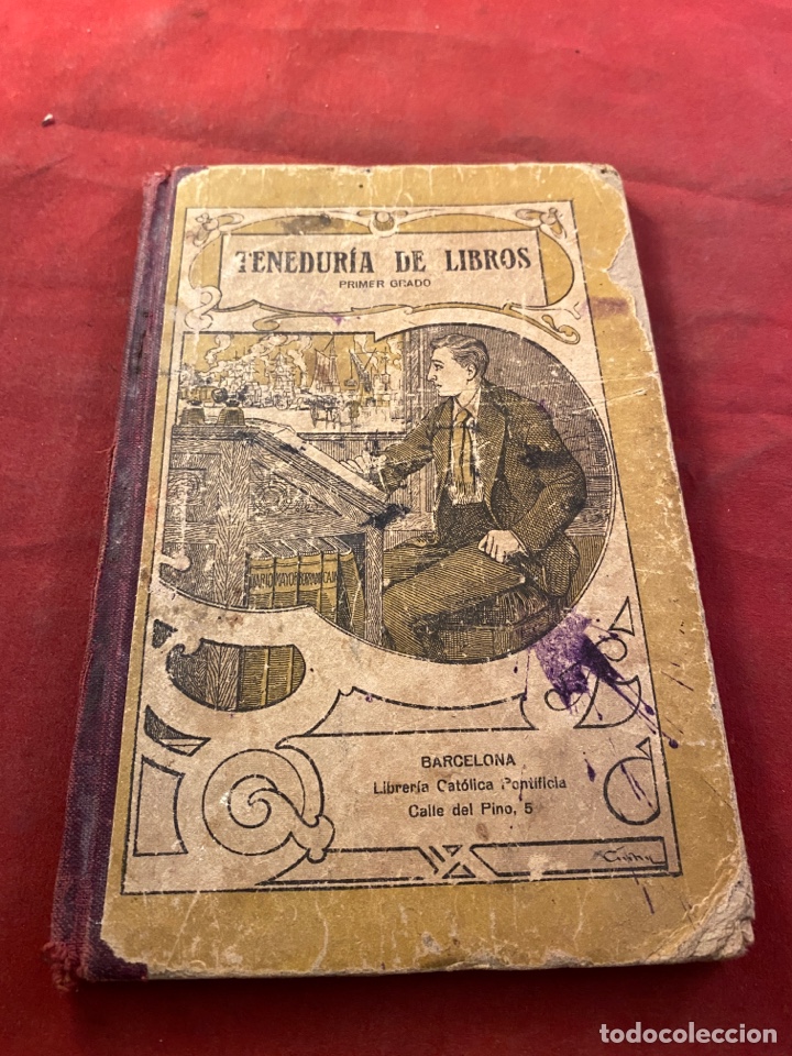 Libros antiguos: TENEDUR&Iacute;A DE LIBROS 1922 - Foto 1