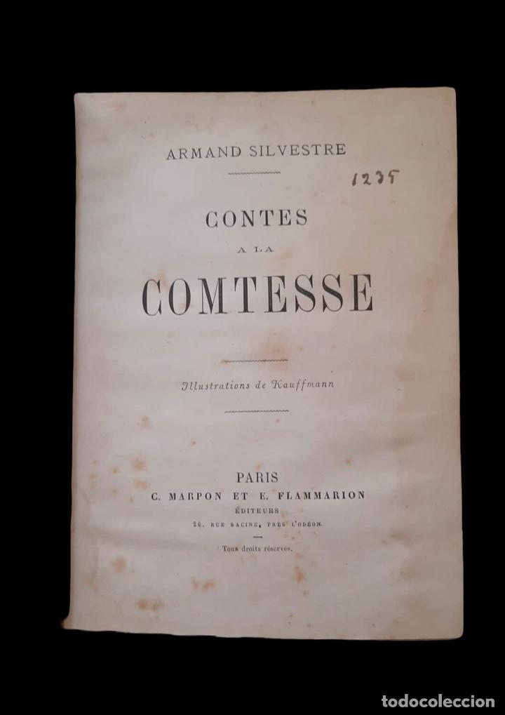 Libros antiguos: Contes a la comtesse - Armand Silvestre - Foto 2