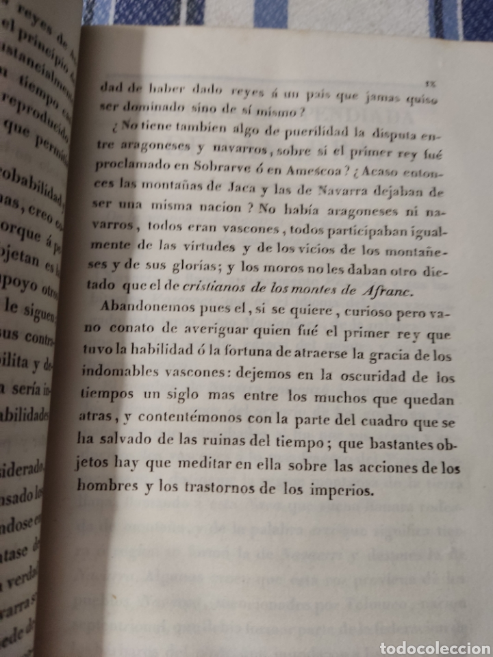 Libros antiguos: 1832 historia compendiada del reino de navarra - Foto 4