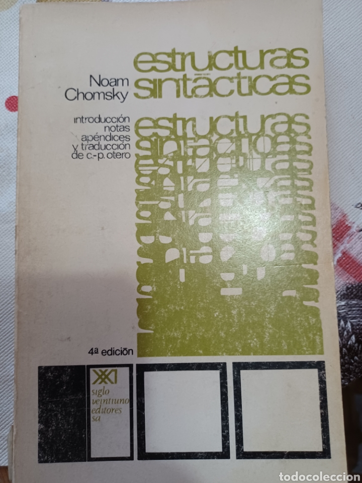 Libros antiguos: Barybook 71 B. Estructuras sint&aacute;cticas Noam Chomsky - Foto 1