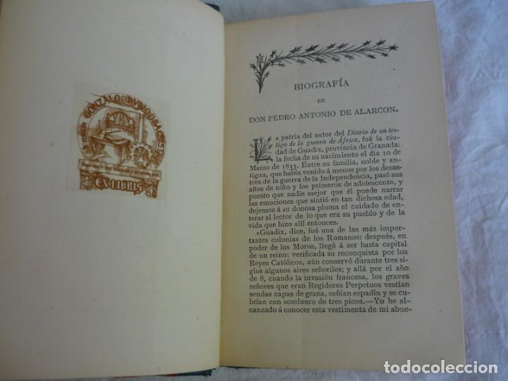Libros antiguos: Cuentos amatorios, Pedro A. de Alarc&oacute;n, 1881 - Foto 10