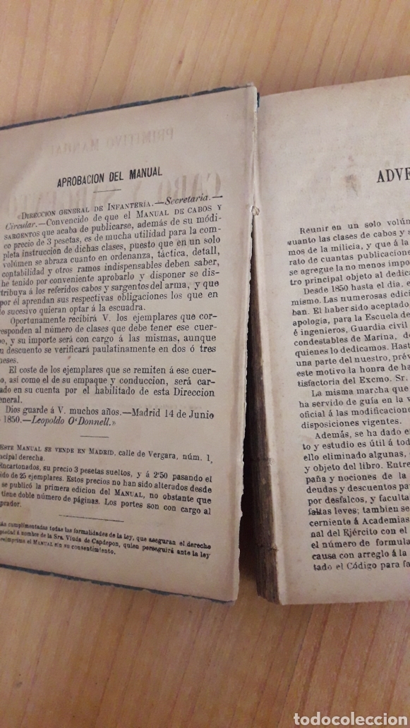Libros antiguos: PRIMITIVO MANUAL DEL CABO Y SARGENTO. 1981 - Foto 2